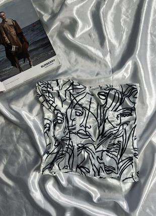 Топ корсет на замку plt