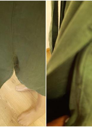 Новое платье на пуговицах в оливковом цвете карго лиоцелл denim by f&amp;f