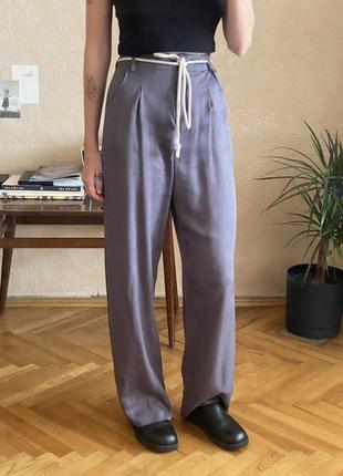 Брюки из тенселя nuga + шнурок