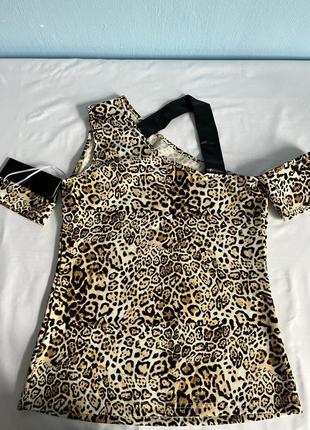 Блузка леопардова 3
