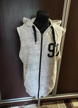 Безрукавка з капюшоном жіноча л