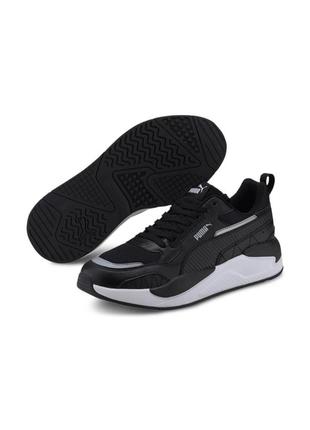 Черные всесезонные оригинальные кроссовки Future puma x-ray 2 square