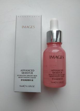 Сыворотка для лица с экстрактом розы images moisturizing rose essence, 15 мл
