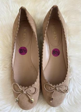 Туфли балетки,бренд ralph lauren