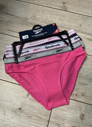 Трусики, набор женских хлопковых трусов reebok