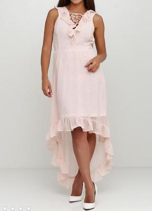 Ніжна сукня h&m з воланами.