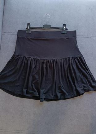 Мини - юбка на резинке, размер 14, l,xl9 фото