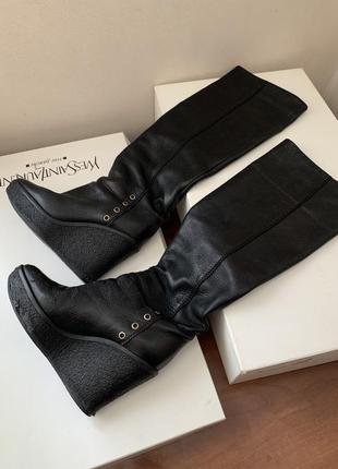 Сапоги yves saint laurent оригинал2 фото