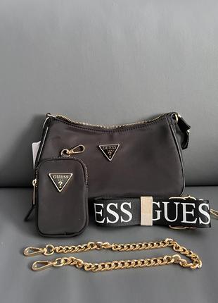 Сумка guess чорна