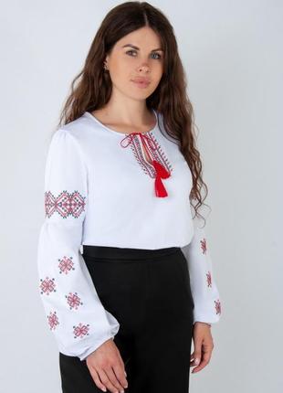 Вышиванка с длинными рукавами