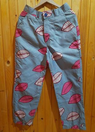 Штани легкі літні з візерунком, розмір 104