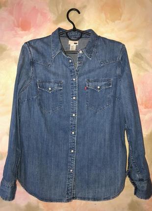 Джинсова сорочка levi's