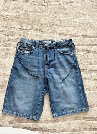 Джинсовые шорты zara