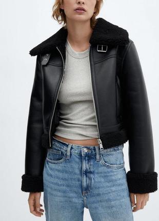 Жіноча дублянка mango