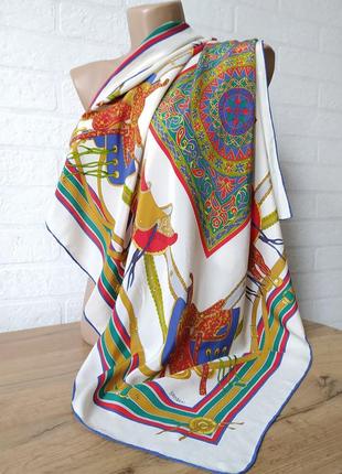 Шовкова хустка. хустка. яскрава хустка. дизайнерська хустка.