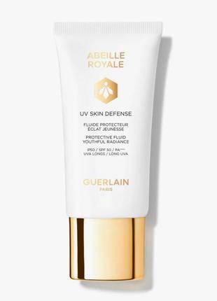 Guerlain abeille royale uv skin defense защитный крем для лица spf 50