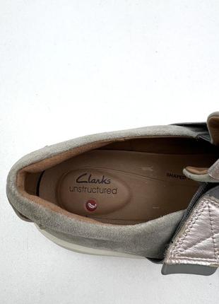 Оригіналтні замшеві кросівки clark’s6 фото