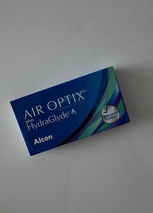 Контактні лінзи air optix plus hydraglyde