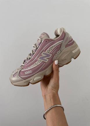 Кроссовки new balance 1000 pink / beige premium