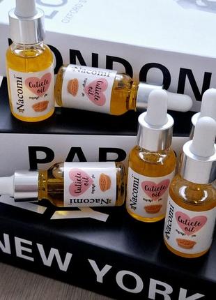 Масло для кутикулы nacomi cuticle oil papaya pie 15 мл