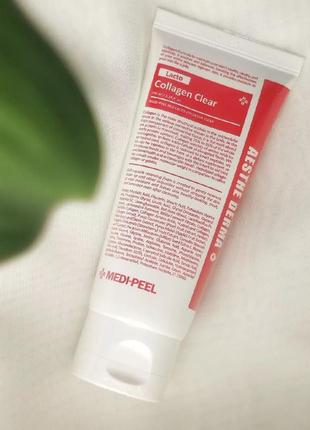 Очищающая пенка для лица с коллагеном medi peel