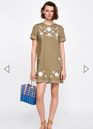 Брендовое платье вышиванка #134