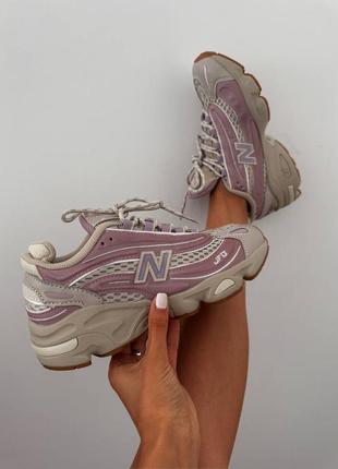Кроссовки new balance 1000 pink / beige premium