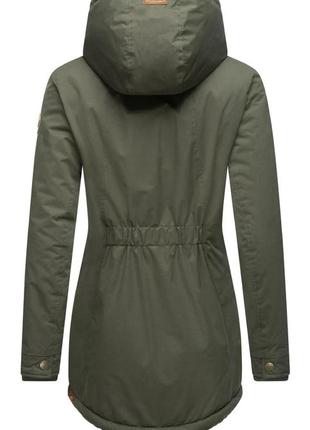 Куртка парка ragwear подовжена7 фото