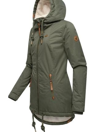 Куртка парка ragwear подовжена6 фото