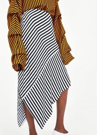 Спідниця асиметрична zara