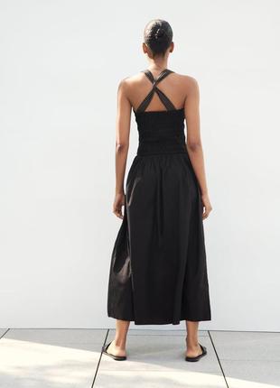 Платье с контрастными строчками от zara, размер xs4 фото