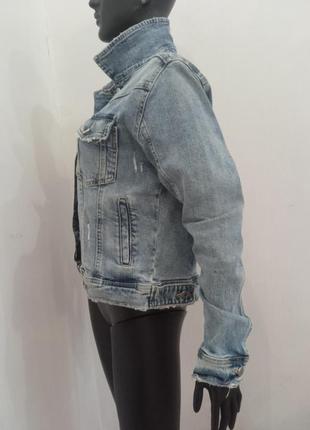 Zara джинсова куртка3 фото