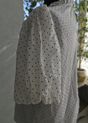 Очень красивая блуза с рукавами - фонариками4 фото