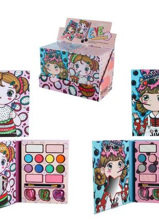 Набор детской косметики артю lk5129, 12шт в дисплее, в короб. 20 см. tzp199