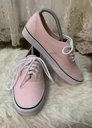 Стильні рожеві кеди vans