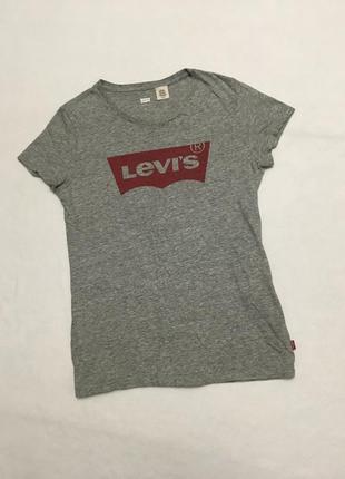 Футболка levi's сіра оригінальна