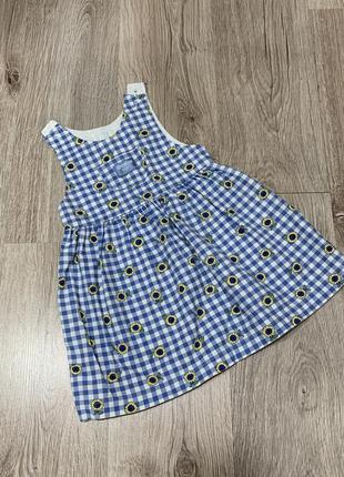 Платье в сонях на девочку 2-3 лет