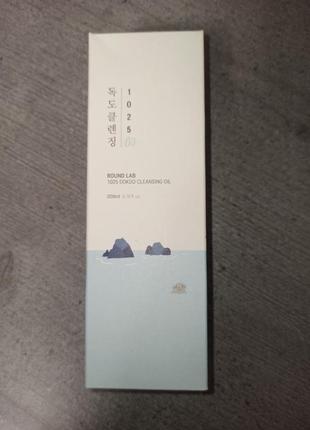 Round lab 1025 dokdo cleansing oil гідрофільна олія, 155 мл