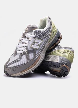 New balance 1906u 'grey olivine' кроссовки кожаные серые