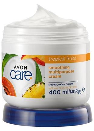 Мультифункціональний крем avon care для обличчя, рук та тіла з екстрактами фруктів,400 мл