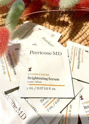Сыворотка для лица с витамином с perricone md vitamin c ester brightening serum