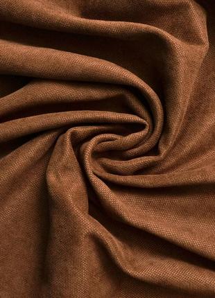 Ткань портьерная однотонная фонлук сюита v-11 шоколад