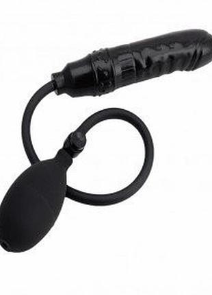 Надувной фаллоимитатор с грушей для накачки