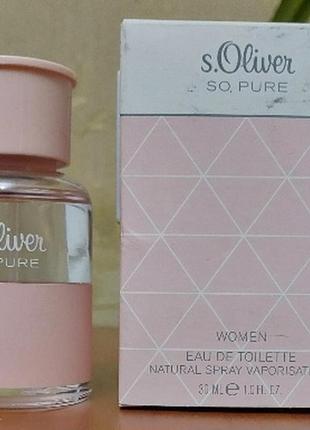 Туалетна вода s.oliver so pure