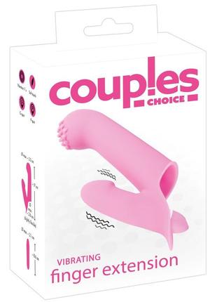 Вібронасадка на палець couples choice