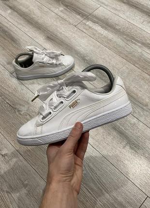Женские лаковые кроссовки Future puma basket 36 р.