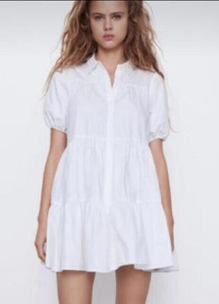 Сукня біла zara
