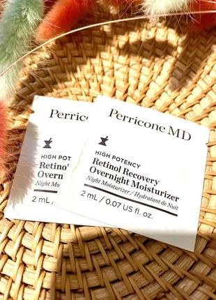 Крем для обличчя perricone md high potency retinol recovery overnight moisturizer