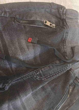 Дитячі джинси джогери стрейчеві happy house 134-176 джинсы детские джоггеры