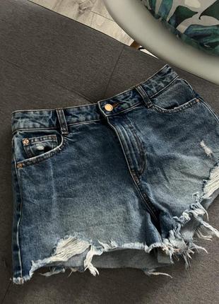 Джинсовые шорты zara